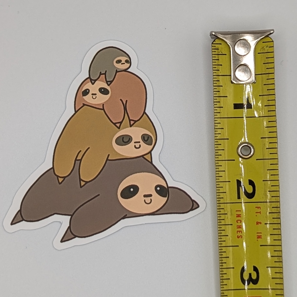 Sloth Sticker - Picture 2 of 2